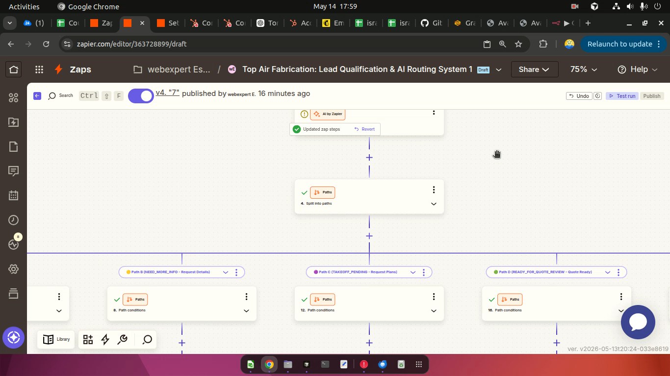 Workflow screenshot 4